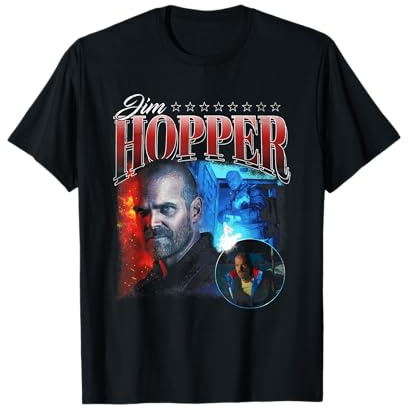 Stranger Things Jim Hopper Homage T-Shirt