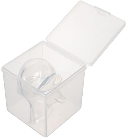Holibanna Dispositivo Avance Mandibular para Ronquidos Cubierta de Lengua en Miniatura de Silicona y Plástico, Anti-desgaste y Portátil para Dormir sin Ruido