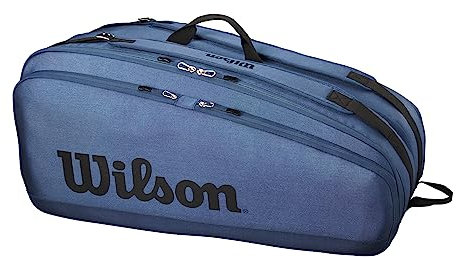 Wilson Tennistasche Ultra v4 Tour, Bis zu 12 Tennisschläger, Für Herren und Damen