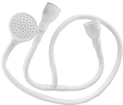 ONE BEST DEAL Double Tap Shower Head Double Tap Shower for Baby Pet Washing & Dresser Hair | Attachment for Bath | Portable Pet Shower Head