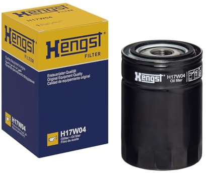 HENGST - Ölfilter H17W04 - Öl-Anschraubfilter für KFZ | Hochwertiger Motorölfilter für KFZ mit Otto- oder Dieselmotor - Robuster Ölfilter mit hoher Schmutzaufnahmefähigkeit
