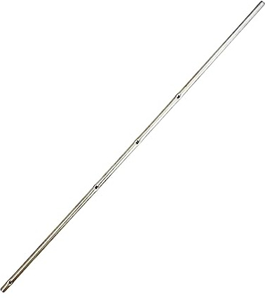 Perfeclan Aste di Ricambio per biliardino Mini Gioco di Calcio Decorazione da Tavolo Acciaio Asta da biliardino Bambini Sport, Diametro 38,5 cm 6 mm