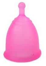 Velvet London Menstrual Cup, Hygienic and Soft Medical Grade Silicone Feminine Menstruation Cups for Women & Girls, Period Cup Alternative to Tampons & Sanitary Pads (Medium)