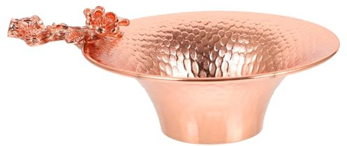 LIFKOME 1pezzi Infusore Da Tè Rame Antiossidante Forma Di Fiore Di Prugno Filtro Per Foglie Di Tè Elegante Accessorio Per La Casa e Collezionisti Di Teaware