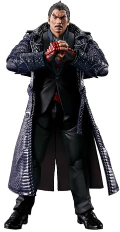 Tekken statyett S.H. Figuarts Kazuya Mishima (Tekken 8) 15 cm, BTN66131-9