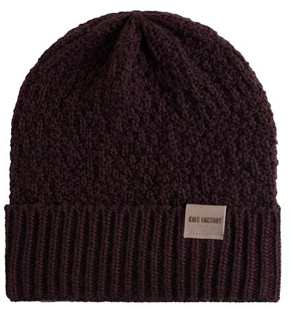 KNIT FACTORY - Haze Mütze - Strickmütze für Damen und Herren - Beanie - Herbst & Winter Essentials - Zeitloses Mode-Accessoire - Wintermütze mit Wolle - Hochwertige Qualität