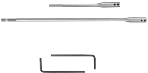 Uonlytech 1satz Bohrer Verlängerungsstange Set Holzspatenbohrer Verlängerung Bohrer Verlängerungsset Mit Schraubenschlüsseln Präzise Und Langlebig Für Effizientes Bohren Und Schnelle