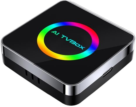 Juqoyue Android 13 TV Box con CarPlay e WiFi 6 - Wireless Android Auto 2G+32G AI Box