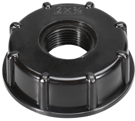 Accesorios de tanque de agua, adaptador de tanque de bolso | Conector de válvula de drenaje de jardín - Adaptador de manguera de riego Conector del tanque de agua, ajuste de tubería para barriles de l