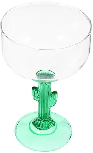 Alipis Kreatives Kaktus-glas Transparent Delikater Weinkelch Margarita-stielglas Für Partydeko Hochwertiger Trinkbecher Für Cocktails Hochzeit Geburtstag Wohnzimmer Jubiläum Elegant