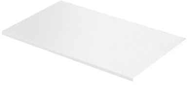 AIXILAN Feuerisolierende Keramikfaserdecke - 2300 °F - 2 Stück feuerfeste feuerfeste Platte for Herd, Pizzaofen, Ofen, Kamin, Herdisolierung(Thickness: 1cm)