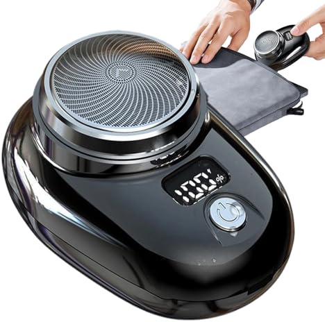 Casta Eléctrica Recargable - Barba De Barba, Recortador De Cabello | Máquina De Preparación Impermeable, De Cuchillas Desmontables, Herramienta De Carga Rápida USB, Estilo Facial Para Hombres