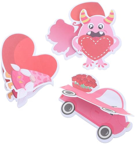 Alipis 4 Stück Teiliges Herz-memo Pads mit Abreißbarem Selbstklebende Notizzettel für Valentinstag Bunte Klebezettel für Büro Schule Zuhause Praktische Haftnotizen zum Scrapbooking und