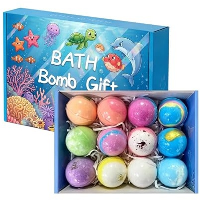 Boule de Bain Enfant 12 Pièces De Bulles Portable Avec Intérieur