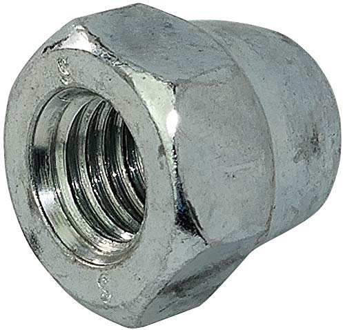 AERZETIX - C45701 - Satz von 20 - Hutmuttern - sechskant 6 seiten - hoch hohl form - aus verzinktem stahl - gewinde M10 metrisch weiblich - heimwerker - farbe silber