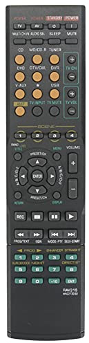 RAV315 WN22730EU Telecomando Fit for Yamaha DVD AV Receiver HTR-6040 | RX-V461 RX-V561 HTR6040 RXV461 RXV561 WK227300EU WK227300 EU