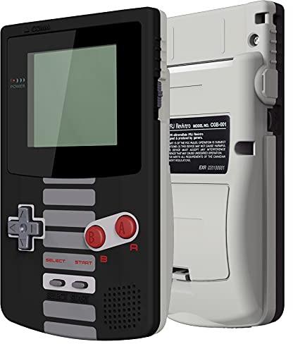 eXtremeRate IPS Ready Upgraded Case&Tasten für Gameboy Color, DIY-Ersatz Full Hülle Gehäuse für gbc OSD IPS&Reguläres IPS&Standard-LCD(Classic NES Stil)–KEIN Konsole&KEIN Bildschirm