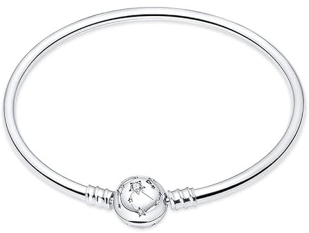 LIGHTDOG Charm Bracelet for Pandora Charms 925 Sterling Silver Snake Chain Bracelet Fit Any Charm Gift for Women