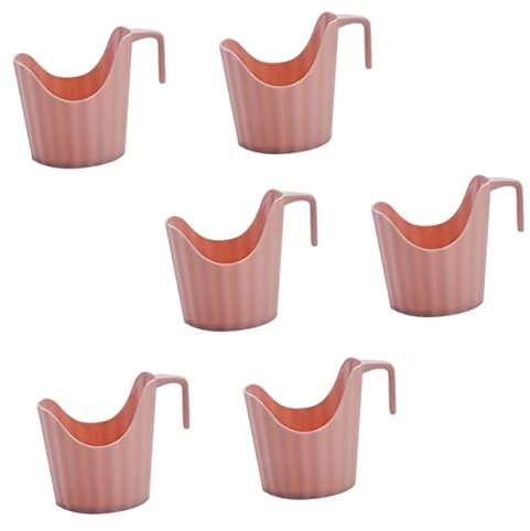 Cabilock Porte-gobelet Anti-brûlure en Poignée, Manchon en Papier, Lot de 6, pour Bureau et Fête