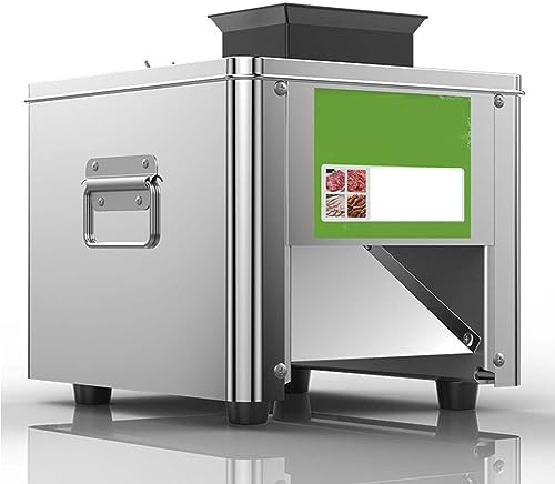 Cortadora De Carne Eléctrica 2,5mm-21 Mm, Máquina Para Cortar En Cubitos Para Carne Desmenuzada, 330Lb/H, 850W, Acero Inoxidable, Pollo, Pescado, Carne De Res, Pollo, Verduras,5mm