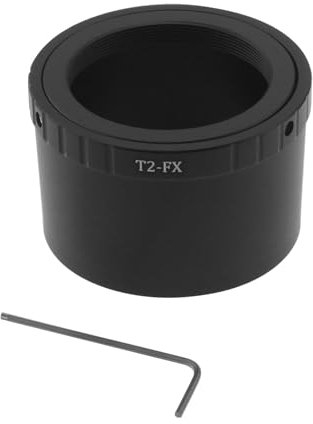 LT Easiyl T2-FX T-Mount-Adapter Objektiv-Mount-Adapter Teleskop-Adapterring Kompatibel mit Fujifilm Kompatibel mit Fuji Fx X X-a5 X-a20 X-t100 X-h1 X-pro1 Kamera