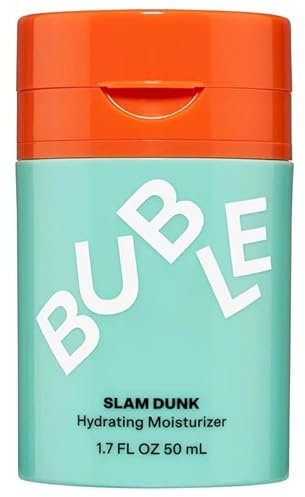 Bub~ble Skincare Slam Dunk Hydrating Face Moisturising Cream for Normal to Dry Skin, Bub~ble Skin Caree Slam Dunk with Blue Light Protection Bub~ble Skin Caree Slam Dunk