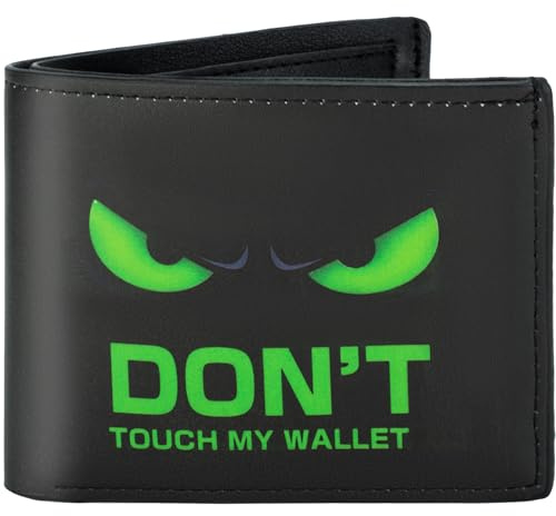 Boys Wallet for Kids, Cool Bifold Rfid Blocking Leather Wallet 4 5 6 7 8 9 10 11 12 Ages, Novelty Kids Wallet with Zipper Coin Pocket for Boys Teen Girls Christmas Birthday Gifts