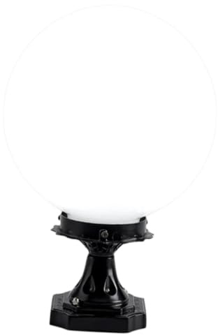 FIXOSHEE Lampada Da Esterno Montaggio Su Lampada Globo Per Esterni Per Cortile Percorso e Sentiero Design Elegante e Funzionale