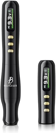 Biomaser TP006 2025 Drahtlose Semi-Permanent-Make-up-Maschine | mit deutschem Präzisionsmotor, LCD-Touchscreen. Ideal für Augenbrauen, Lippen & Eyeliner. Für Profis & Einsteiger
