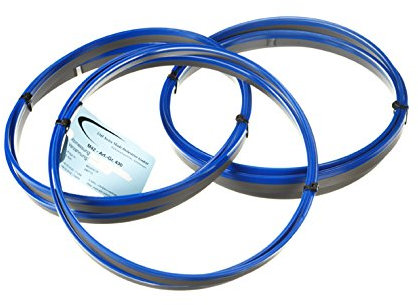 SMI Lot de 3 lames de scie à ruban bi-métal M42 - Dimensions : 2360 x 20 x 0,90 mm - 8/12 dpp - Par exemple pour Optimum, Holzmann, Epple, Bernardo, Huvema