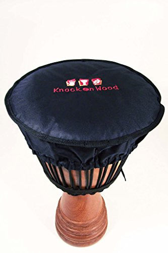 Deluxe Large Djembe Hat with Padded Reinforced Top and Knock on Wood Logo