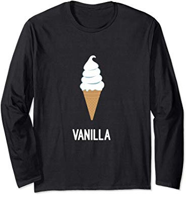 Glace à la vanille Love Manche Longue