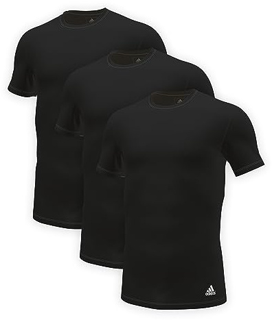 Adidas Herren Crew Neck Shirt (3pk) - Active Core Cotton Baselayer-Shirt (3er Pack)