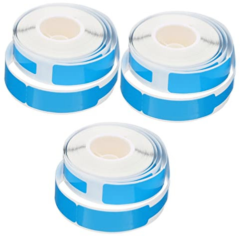 Baluue 3rouleaux Étiquettes Autocollantes Thermiques Pour Câbles Lot De Rôle Étiquettes Résistantes à Eau Autocollants Pratiques Et Flexibles Pour Identification De Câbles Et Fils