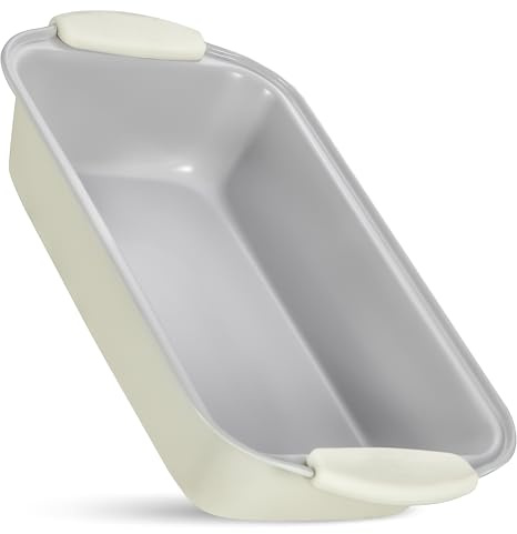 Boxiki Kitchen Premium Ceramic Bread Loaf Pan - 11x5 Non-Stick Bread Pan, Ideal for Homemade Bread Loaf, Meatloaf pan Suitable for Baking Enthusiasts