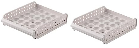 Veemoon Freezer Egg Shelf Pull Egg Placing Holder for Fridge Storage Practical Container Housewarming