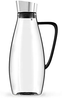 Creamer Pitcher,Creamer Jug,Churn Jug,Ice Tea Pitchers Glass Carafe Large Capacity Water Jug for Juice,Milk,Hot and Cold Beverages Pitchers(Color:Black,Size:A) (Color : Transparent, Size : A)