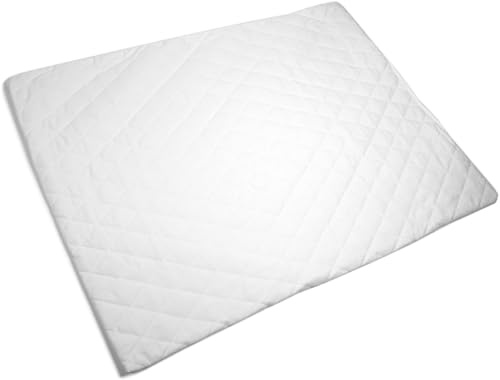 Inlett Steppware weiß ca. 80x60cm mit Reißverschluss - Hülle ideal für Selberbefüller von Kissen - Inlett = Leere Kissenhülle - Polyester-Baumwoll Inlett 3-lagig