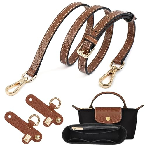 Sunshine smile Organizer für longchamp Tasche, Schultergurt und Tragegurt für Damen, Taschen Organizer für Longchamp Mini