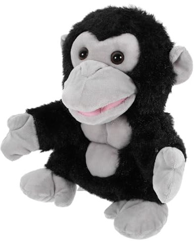 ifundom Plüsch Handpuppe Gorilla Für Kleinkinder Handpuppe Zum Geschichtenerzählen Interaktives Lernspielzeug Für Babys 1-3