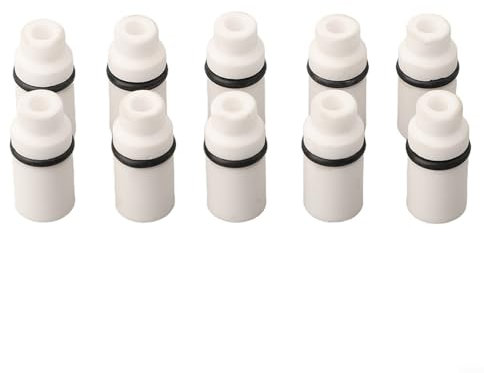 10 Earthenware Sandblaster Nozzles for Low Pressure Equipment for Removing Stubborn Dirt and Paint