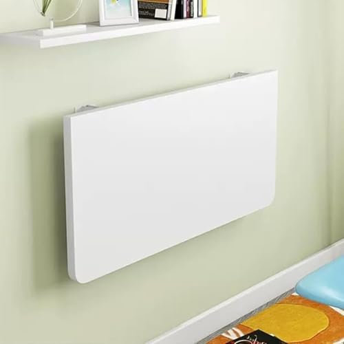 MESCXTY Wandklapptisch 120 x 60 cm – platzsparender Schreibtisch mit Klappblatt, vielseitiger Laptop-Arbeitsplatz für Esszimmer, Arbeitszimmer, Küche und Balkon