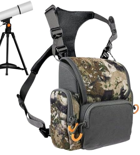 Wander-Brustpack Verstellbare Gurte Multitaschen Sport Organizer | Sport Brusttasche Teleskophalter Für Männer, Frauen, Jugendliche, Erwachsene, Angeln, Wandern, Radfahren, Bergsteigen