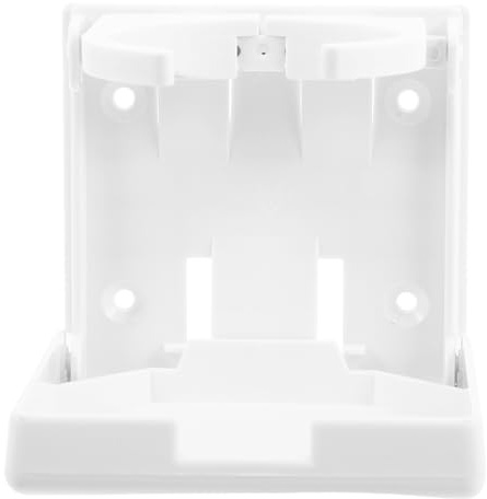 Kichvoe Portabicchieri Pieghevole in Plastica per Barca, Auto e Camper, Supporto Stabile Antiribaltamento per Bevande, Portabottiglie Resistente Adatto a Kayak e Paddle Riutilizzabile