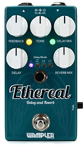 Wampler Ethereal Reverb Y Delay Effektpedal für Gitarre