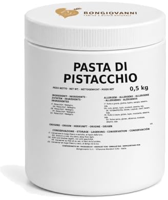 Bongiovanni Bontà Naturali Pâte de Pistache Bio 500 g