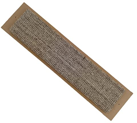 Dehner Katzen-Kratzbrett Foxy, ca. 17 x 70 cm, Naturmaterial, braun