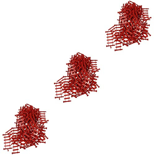 DECHOUS 150stücke Miniaturzaun Spielzeug Teiliges Für Gartenlandschaften Simulation Zaun Zubehör Für Eltern Basteln Und Spielzeug Für Sandkästen Und