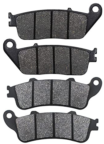 ECLAY Plaquettes Frein Moto pour Honda FJS 600 Silverwing 2001 2002 2003 2004 2005 2006 2007 2008 2009 1/2/D3/D4/D5/D6/A3-A7/D7 FJS600 Plaquettes De Frein Avant Et Arrière (Color : Front and Rear)