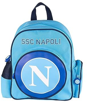 Colourbook Zaino Asilo Napoli, Bambini e Ragazzi, Azzurro, Small
